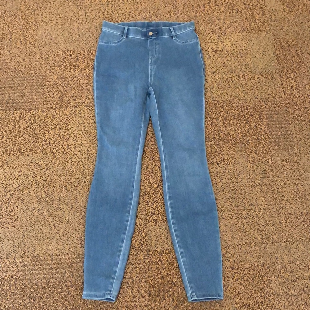 High waisted jeggings